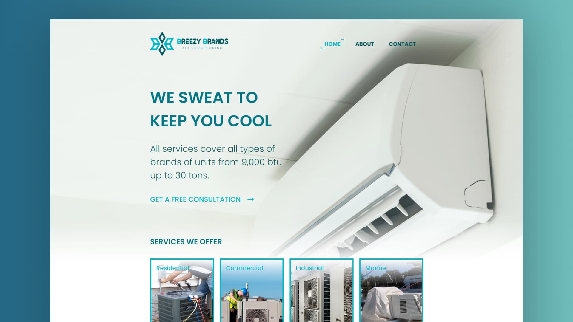 Breezy Brands Website