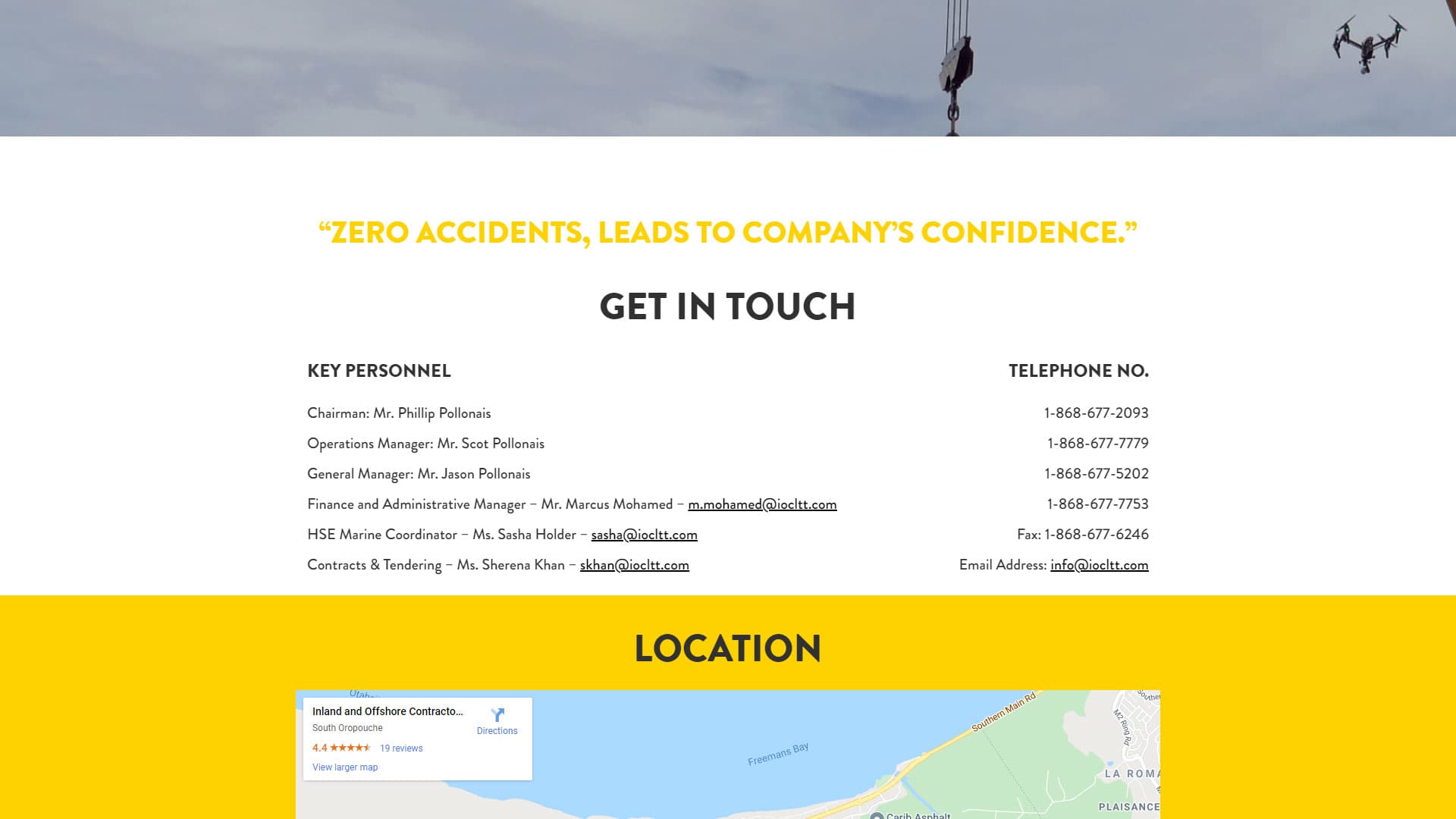 IOCL Website project detail