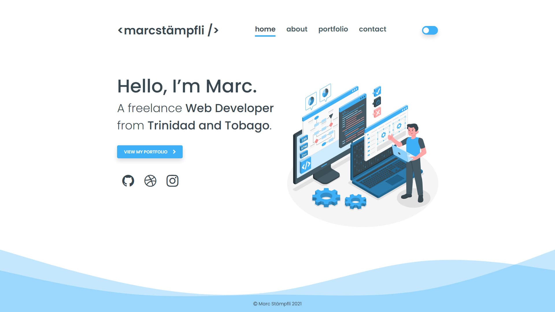 Marc Stämpfli Website