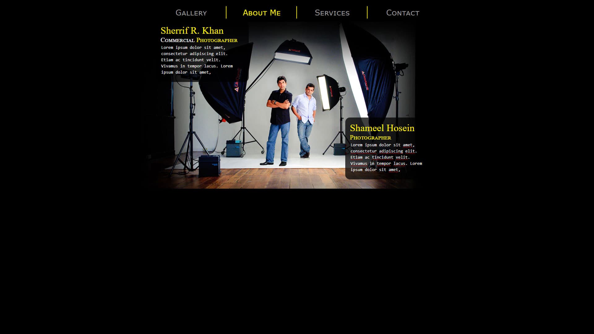 Softbox Studios Website project detail