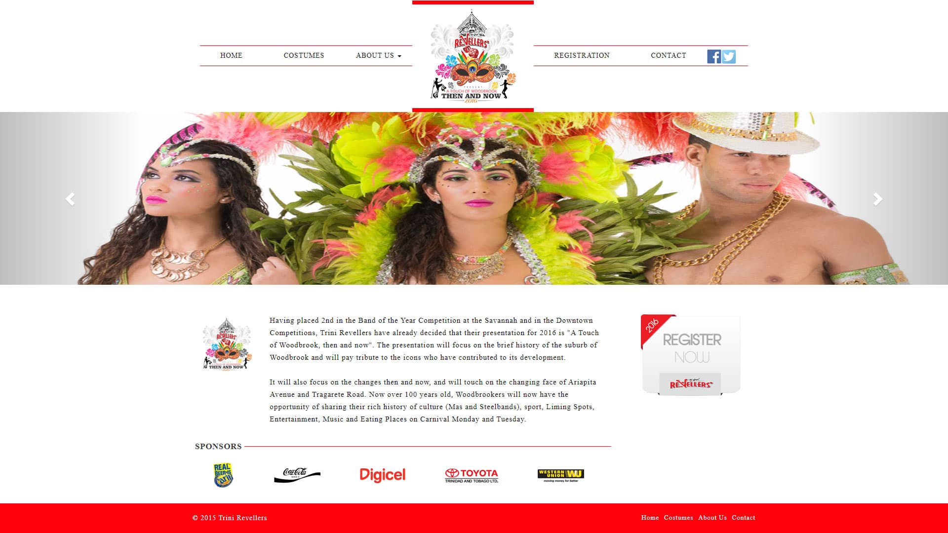 Trini Revellers Website
